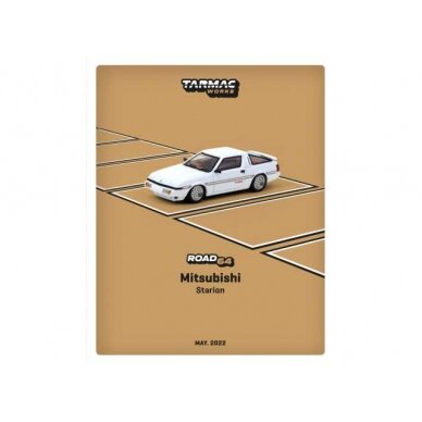 PRE-ORD3R Tarmac Works Mitsubishi Starion, white metallic