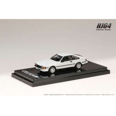 PRE-ORD3R Hobby Japan Modeliukas 1983 Toyota Celica XX 2000GT (A60) TwinCam24 *With Genuine Wheel*, super white