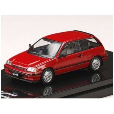 PRE-ORD3R Hobby Japan 1984 Honda Civic Si (AT), red