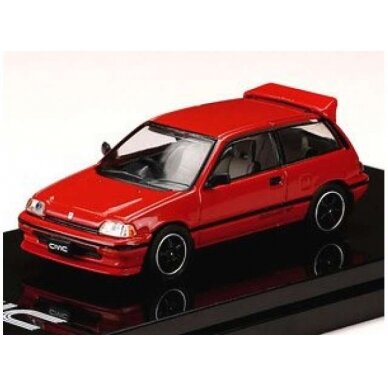 PRE-ORD3R Hobby Japan 1984 Honda Civic Si (AT), red