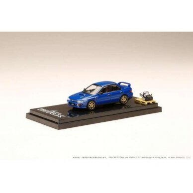 PRE-ORD3R Hobby Japan 1992 Subaru Impreza WRX (GC8) Costumized Version, sport blue