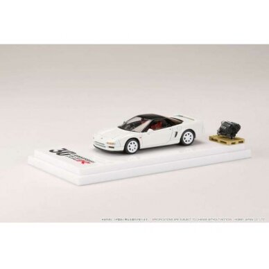 PRE-ORD3R Hobby Japan 1994 Honda NSX (NA1) with Engine Display Model Type R 30th Anniversary, Championship white
