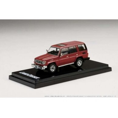 PRE-ORD3R Hobby Japan 2001 Toyota Landcruiser 70 ZX 4 Door, red customized color