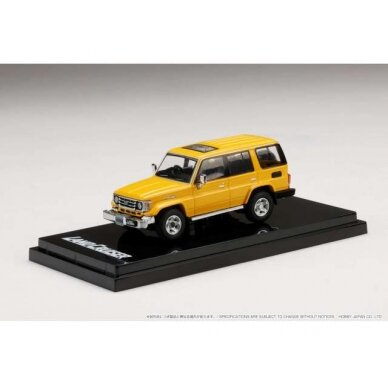 PRE-ORD3R Hobby Japan 2001 Toyota Landcruiser 70 ZX 4 Door, yellow customized color