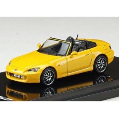 PRE-ORD3R Hobby Japan Modeliukas Honda S2000 (AP1) Customized Version, new indy yellow