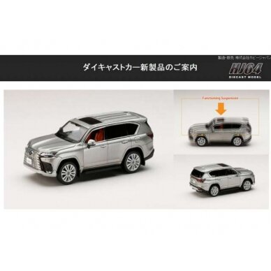 PRE-ORD3R Hobby Japan Modeliukas Lexus LX600 Executive, sonic quartz