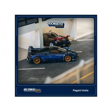 PRE-ORD3R Tarmac Works Pagani Imola, blu Argentina