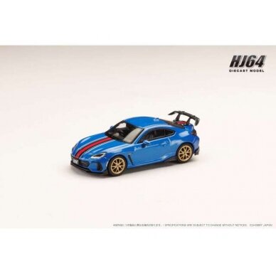 PRE-ORD3R Hobby Japan Modeliukas Subaru BRZ STI Performance, WR blue pearl with stripe