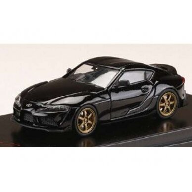 PRE-ORD3R Hobby Japan Modeliukas Toyota GR Supra (A90) RZ Customized Version, black metallic