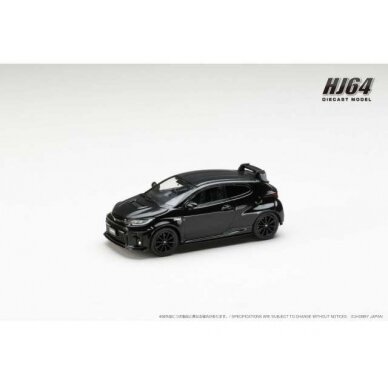 PRE-ORD3R Hobby Japan Modeliukas Toyota GRMN Yaris Circuit Package, precious black pearl