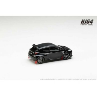 PRE-ORD3R Hobby Japan Modeliukas Toyota GRMN Yaris Rally Package with GR Parts, precious black pearl