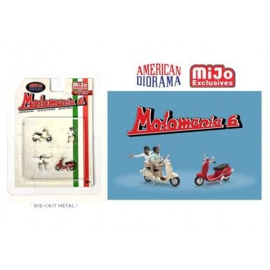 PRE-ORD3R American Diorama Figūrėlės Motomania Figure set #6 (Car Not Included !!)