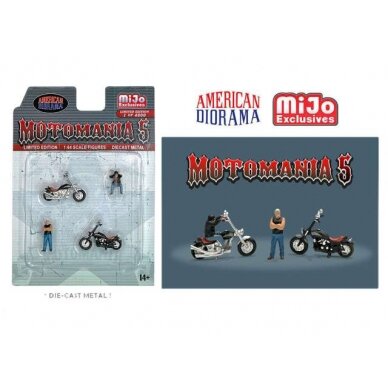 PRE-ORD3R American Diorama Motormania #5 Figure set (Car Not Included !!)