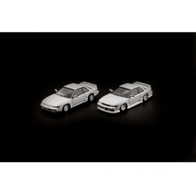 PRE-ORD3R BM Creations Modeliukas Nissan Silvia S13/200SX right hand drive, silver-grey