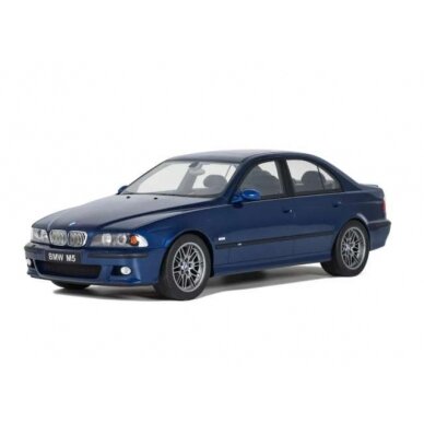 PRE-ORD3R OttO Miniatures Modeliukas 1/12 1998 BMW E39 M5 *resin series*, blue avus