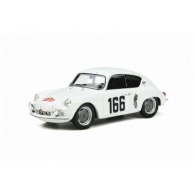 PRE-ORD3R OttO Miniatures Modeliukas 1/18 1960 Alpine A106 #166 *Resin series*, white