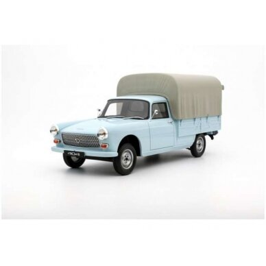 PRE-ORD3R OttO Miniatures 1/18 1967 Peugeot 404 Pick Up Bache *Resin series*, pastel blue 1314