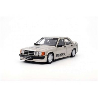 PRE-ORD3R OttO Miniatures 1/18 1984 Mercedes Benz 190E 2.3 16 W201 *Resin series*, smoke silver metallic