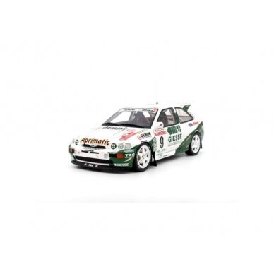 PRE-ORD3R OttO Miniatures Modeliukas 1/18 1994 Ford Escort RS Cosworth Gr. A *Resin series*, white/green