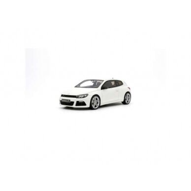 PRE-ORD3R OttO Miniatures Modeliukas 1/18 2008 Volkswagen Scirocco 3 R Phase 1 *Resin series*, candy white LB9A