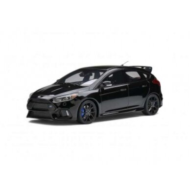 PRE-ORD3R OttO Miniatures Modeliukas 1/18 2017 Ford Focus RS Mk3 *Resin series*, shadow black