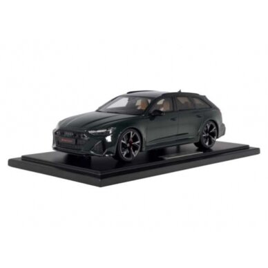 PRE-ORD3R OttO Miniatures Modeliukas 1/18 2020 Audi RS (C8) Avant, green