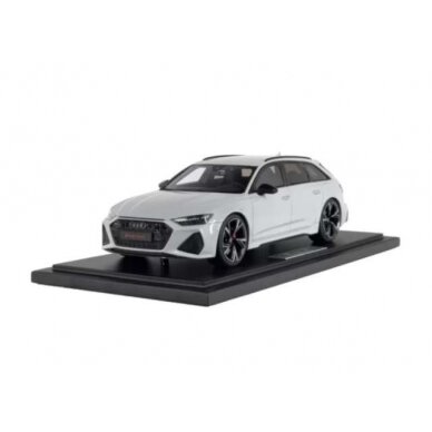 PRE-ORD3R OttO Miniatures Modeliukas 1/18 2020 Audi RS (C8) Avant, grey