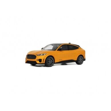 PRE-ORD3R OttO Miniatures Modeliukas 1/18 2021 Ford Mustang Mach-E GT Performance Cyber Orange