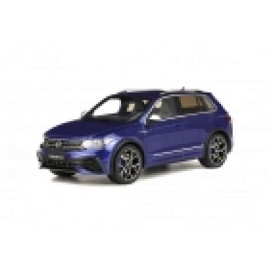 PRE-ORD3R OttO Miniatures 1/18 2021 Volkswagen Tiguan R *Resin series*, lapiz blue metallic