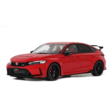 PRE-ORD3R OttO Miniatures Modeliukas 1/18 2022 Honda Civic Type R *Resin series*, rallye red R-513