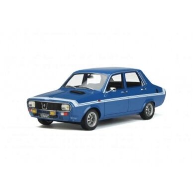 PRE-ORD3R OttO Miniatures 1970 Renault 12 Gordini *Resin series*, blue france