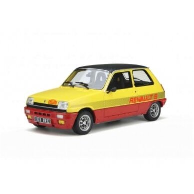 PRE-ORD3R OttO Miniatures Modeliukas 1978 Renault 5 TS Monte Carlo *Resin series*, jaune tournesol