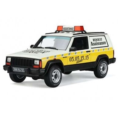 PRE-ORD3R OttO Miniatures Modeliukas Jeep Cherokee *Resin series*, yellow