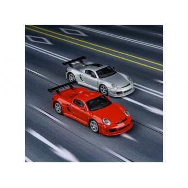 PRE-ORD3R Para64 1/64 2012 RUF CTR3 Clubsport, red left hand drive (cars in a deluxe Acrylic window box)