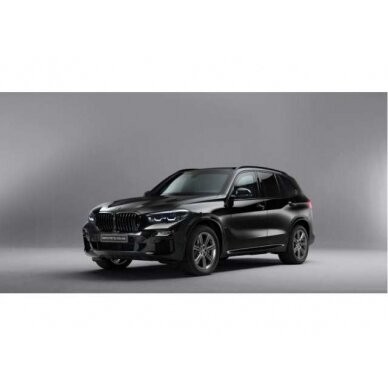 PRE-ORD3R Para64 Modeliukas 1/64 BMW X5 G05 *Right Hand Drive*, black (cars in a deluxe Acrylic window box)