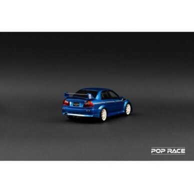 PRE-ORD3R Pop Race 1/18 Mitsubishi Evo 6.5 Evolution Tommi Makinen Edition Blue