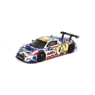 PRE-ORD3R Pop Race Modeliukas 1/64 Audi R8 LMS Audi Sport Asia Team X Works #38 Marchy Lee Macau GT Cup 2020 Evisu Racing, various