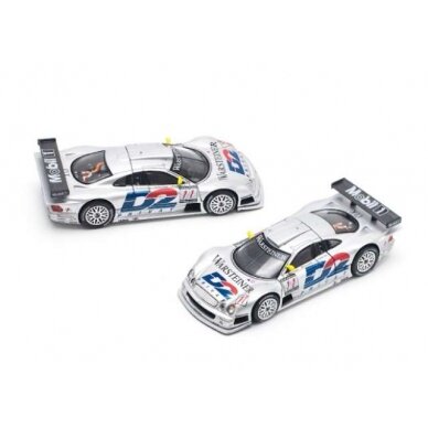 PRE-ORD3R Pop Race  1/64 Mercedes-Benz CLK AMG GTR D2 1997 FIA GT, various