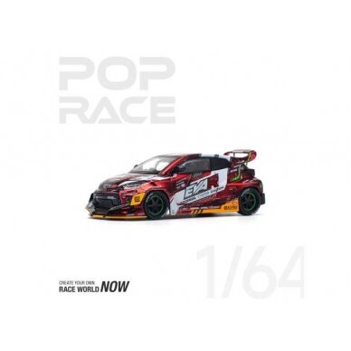 PRE-ORD3R Pop Race 1/64 Toyota GR Yaris Eva RT Roduction Model-02 Goodride, various