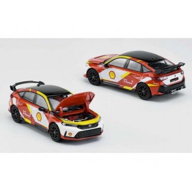 Pop Race Honda Civic Type R (FL5) *SHELL*, white/red/black