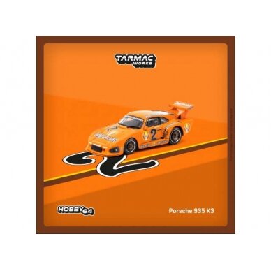 Tarmac Works Modeliukas Porsche 935 K3 DRM 1980, orange