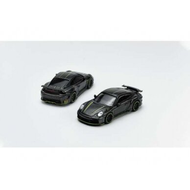 Pop Race Limited Modeliukas Porsche 992 Stinger GTR Carbon Edition, black (yra sandėlyje)