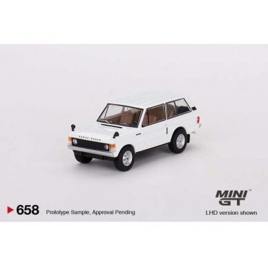 PRE-ORD3R Mini GT Range Rover Davos, white