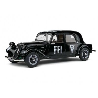 PRE-ORD3R Solido Modeliukas 1/18 1944 Citroën Traction FFI, black