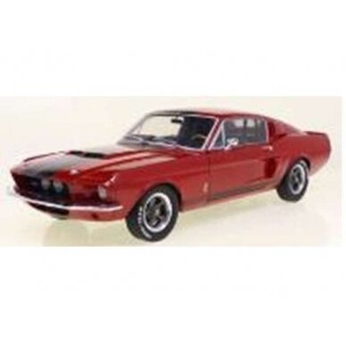 PRE-ORD3R Solido Modeliukas 1/18 1967 Shelby GT500, red