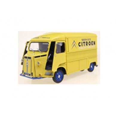 PRE-ORD3R Solido Modeliukas 1/18 1969 Citroën Type HY *Citroen Service*, yellow