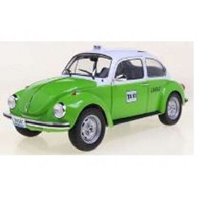 PRE-ORD3R Solido Modeliukas 1/18 1974 Volkswagen Kever 1300 Mexican Taxi, green/white