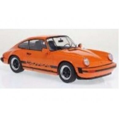 PRE-ORD3R Solido Modeliukas 1/18 1977 Porsche 911 (930) 3.0 Carrera, orange