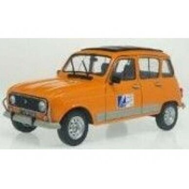 PRE-ORD3R Solido 1/18 1978 Renault 4L GTL DDE, orange