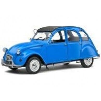 PRE-ORD3R Solido 1/18 1982 Citroen 2CV6, blue